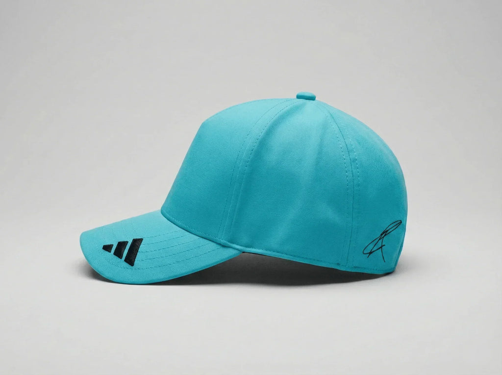 Mercedes AMG Petronas F1 2026 George Russell Team Hat Light Blue